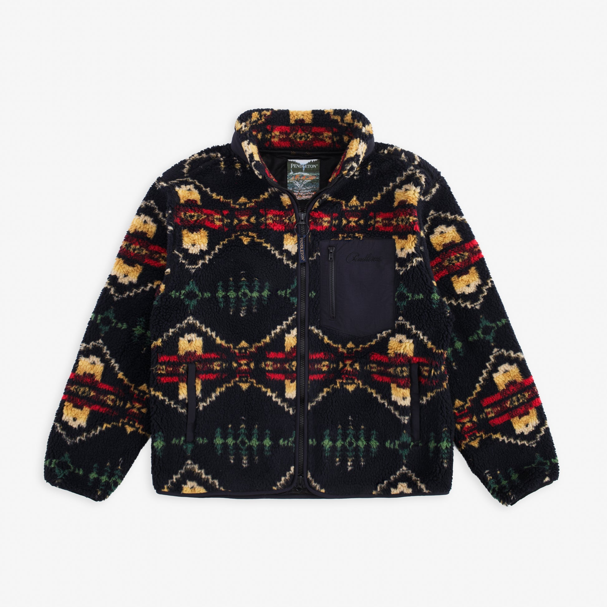 Jacquard Sherpa Fleece - Four Corners