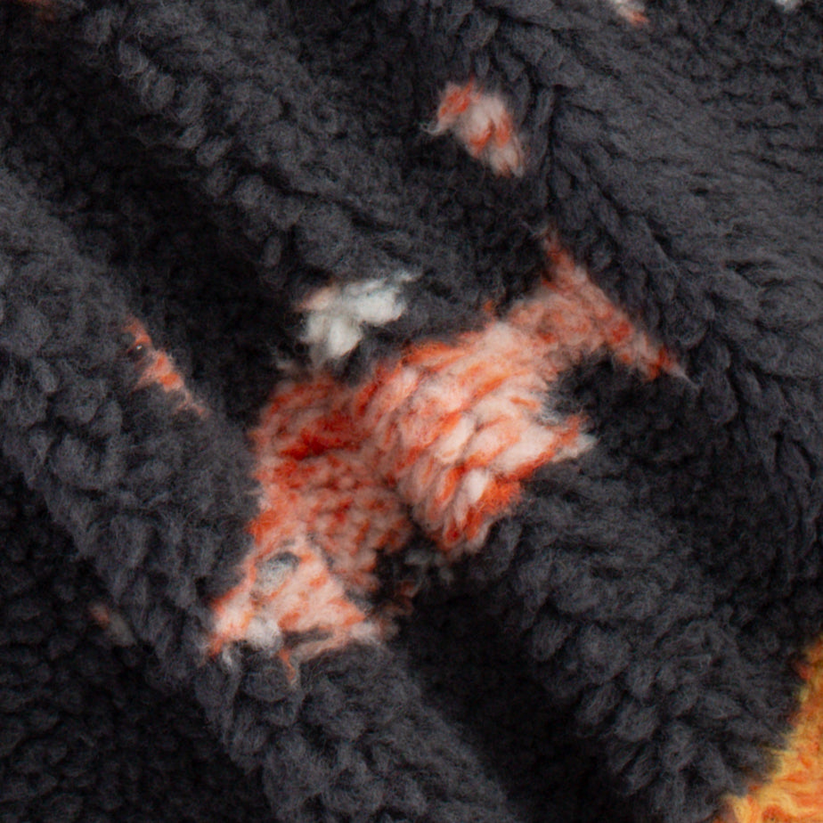 Jacquard Sherpa Fleece - Salmon Falls Grey