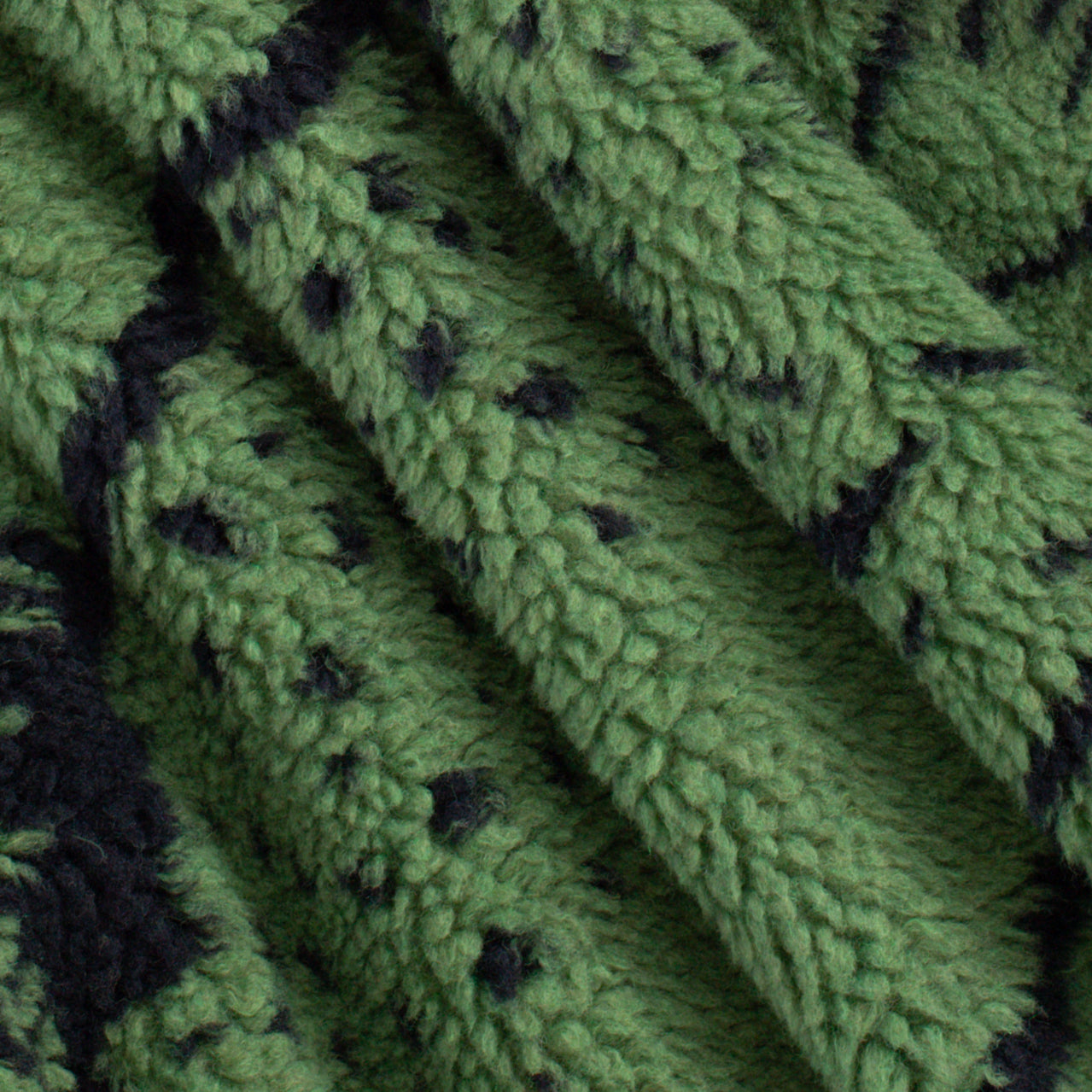 Jacquard Sherpa Fleece - Salmon Falls Olive