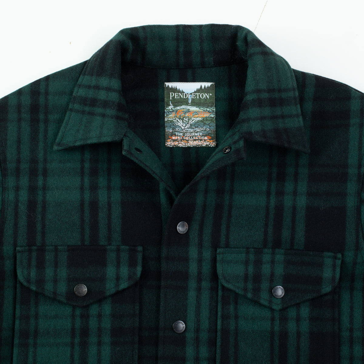 Wool Mackinaw Jacket - Green