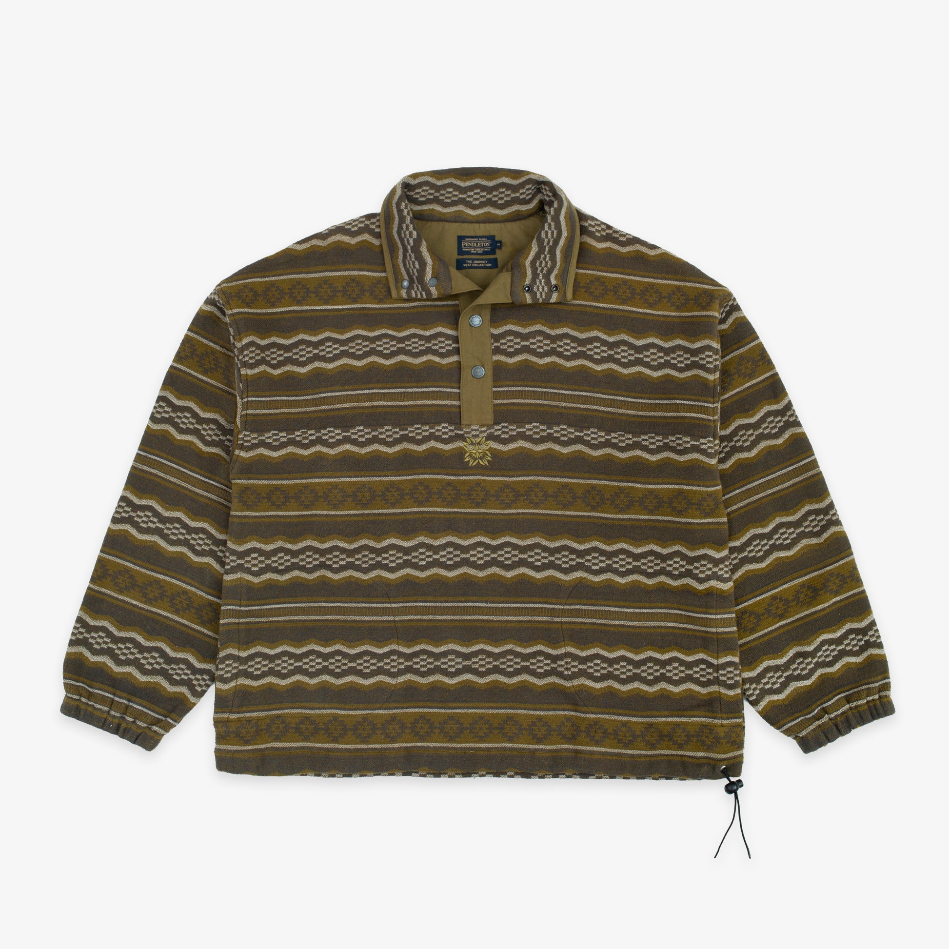 Popover Snap Jacket - Dark Green Crown Point