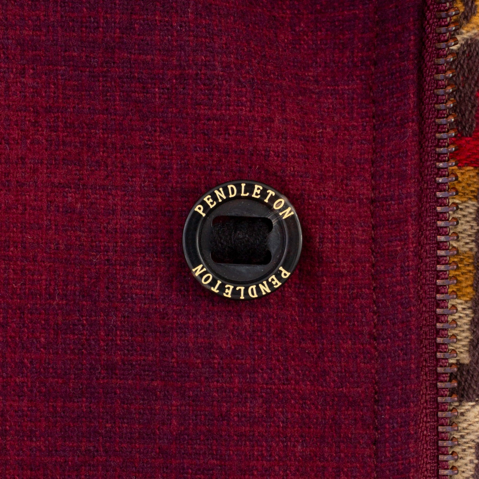 Lined Hunting Jacket - Burgundy Plaid