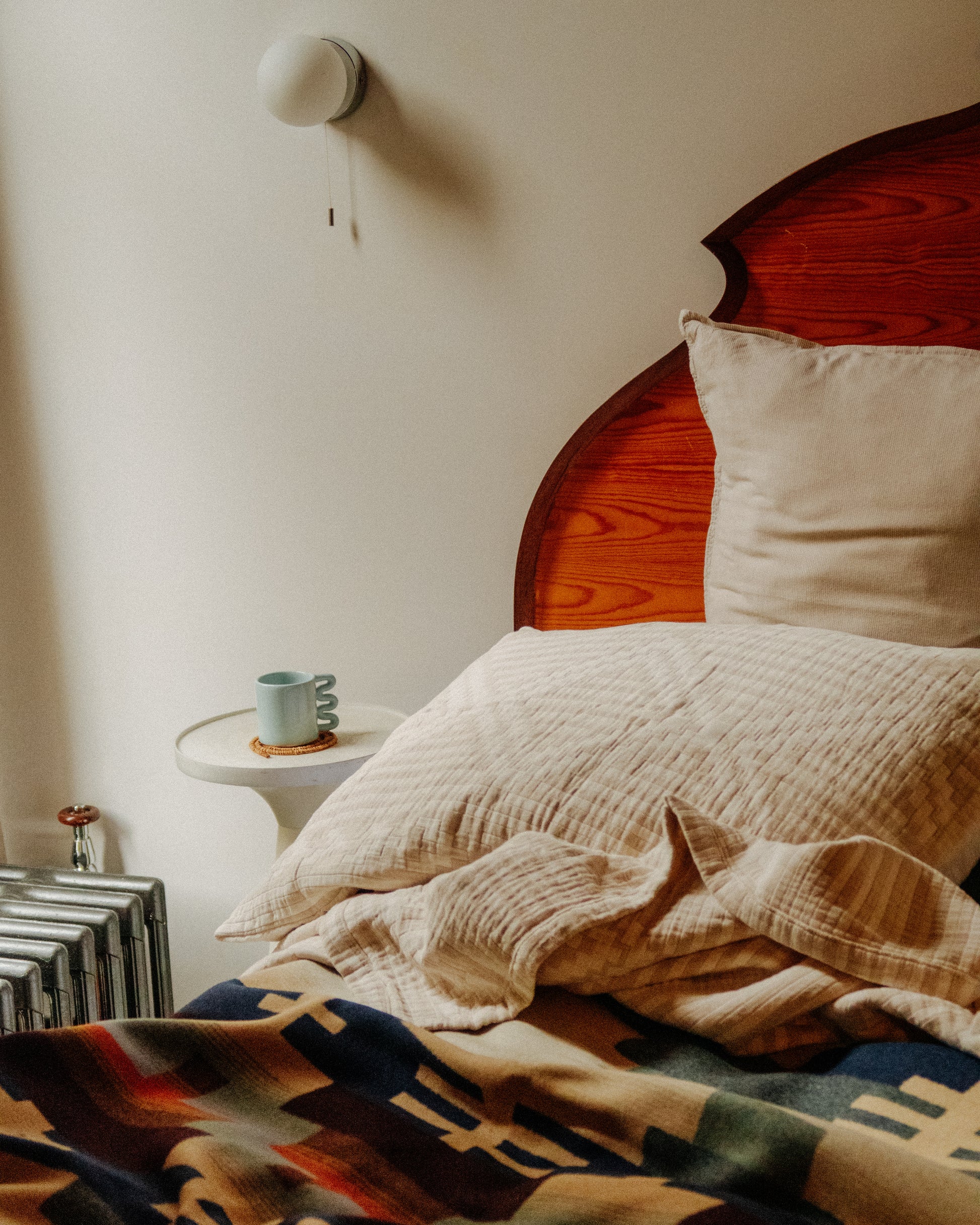 Matelassée en coton biologique pour lit double - Ganado 