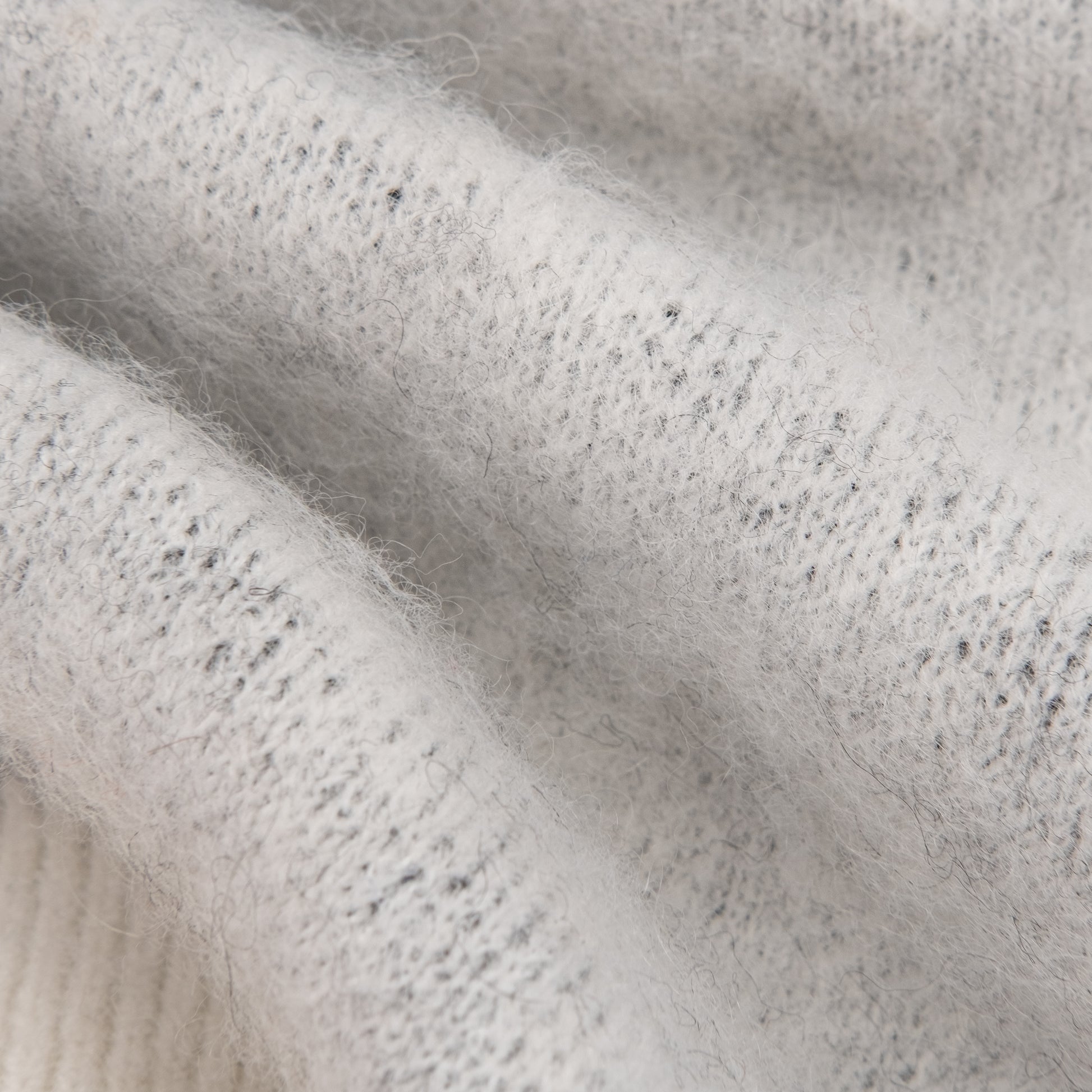 Mohair Relaxed Cardigan - Los Ojos White