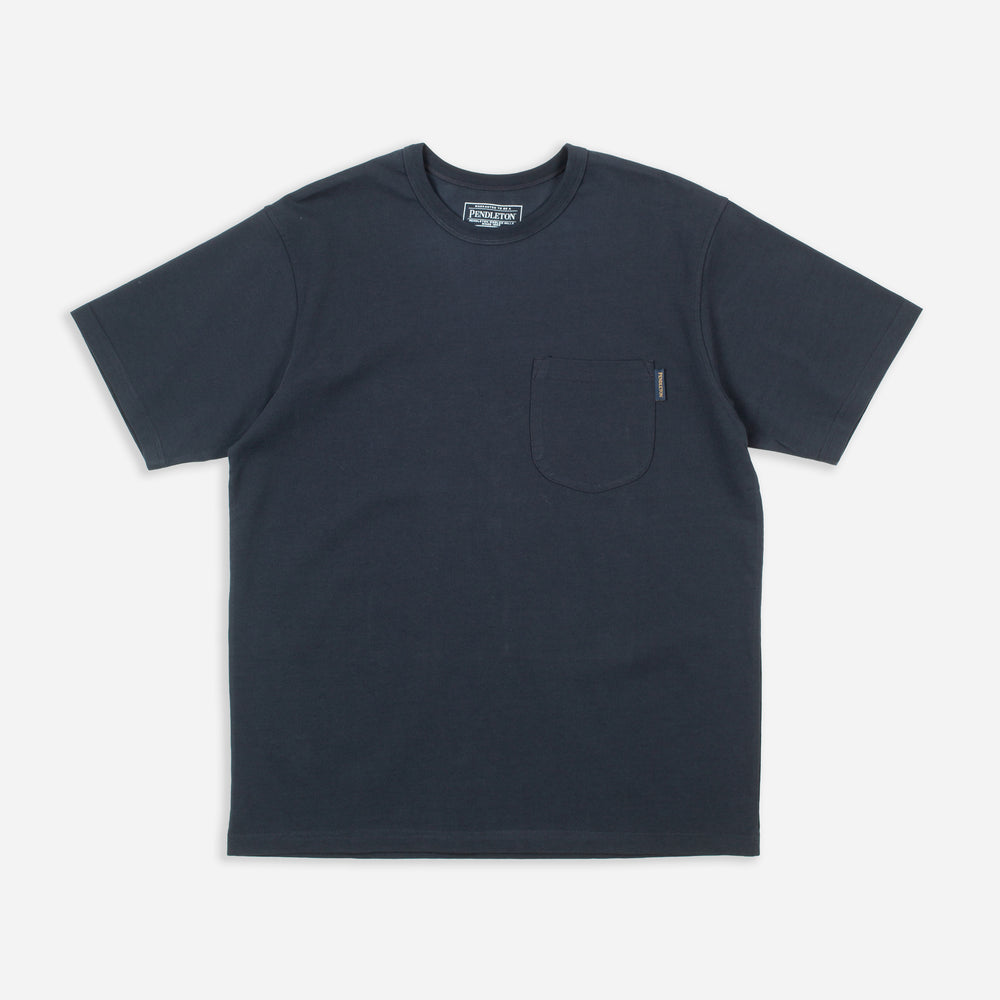 Heavyweight Pocket T-Shirt - Dark Navy