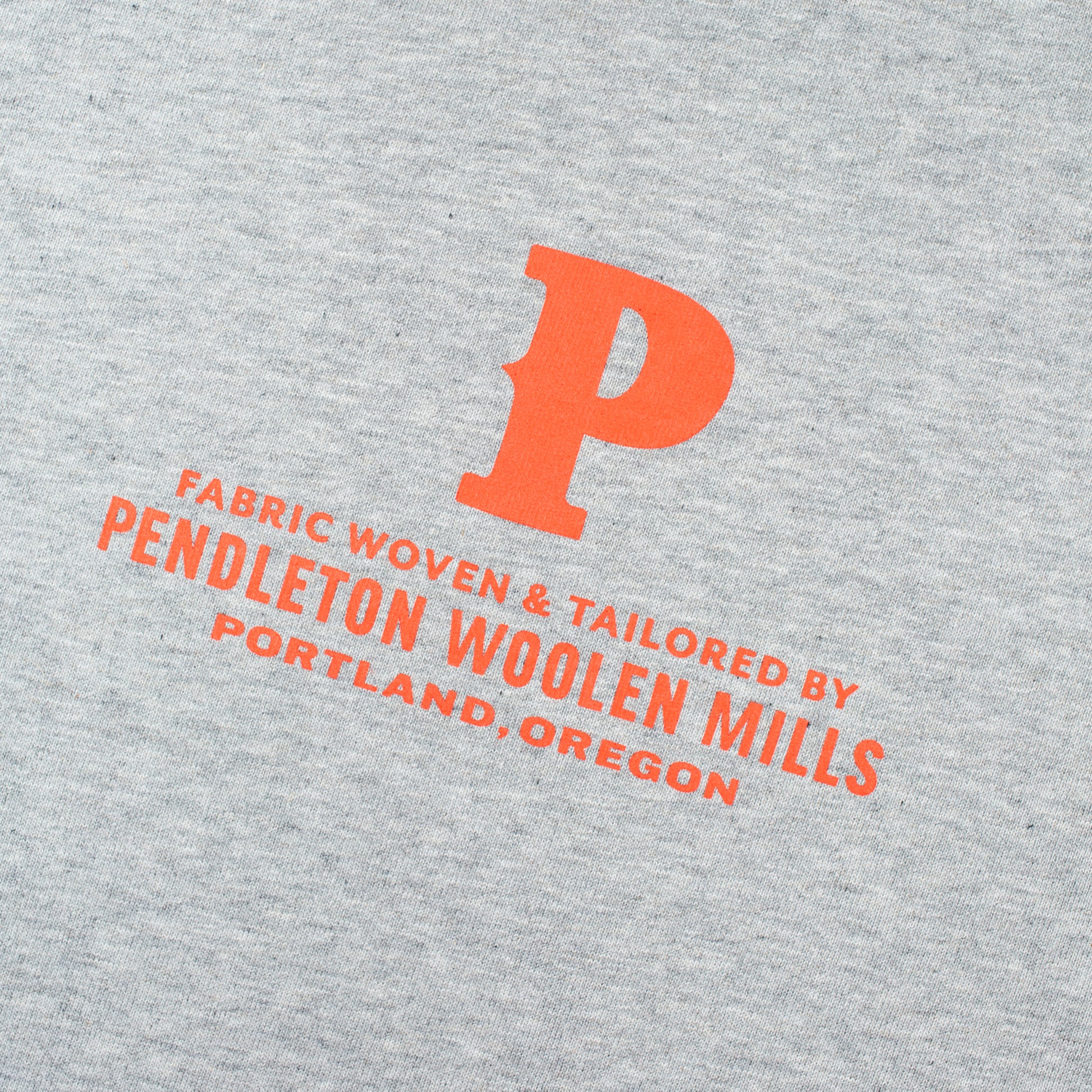 Heavyweight P T-Shirt - Ash Heather Grey