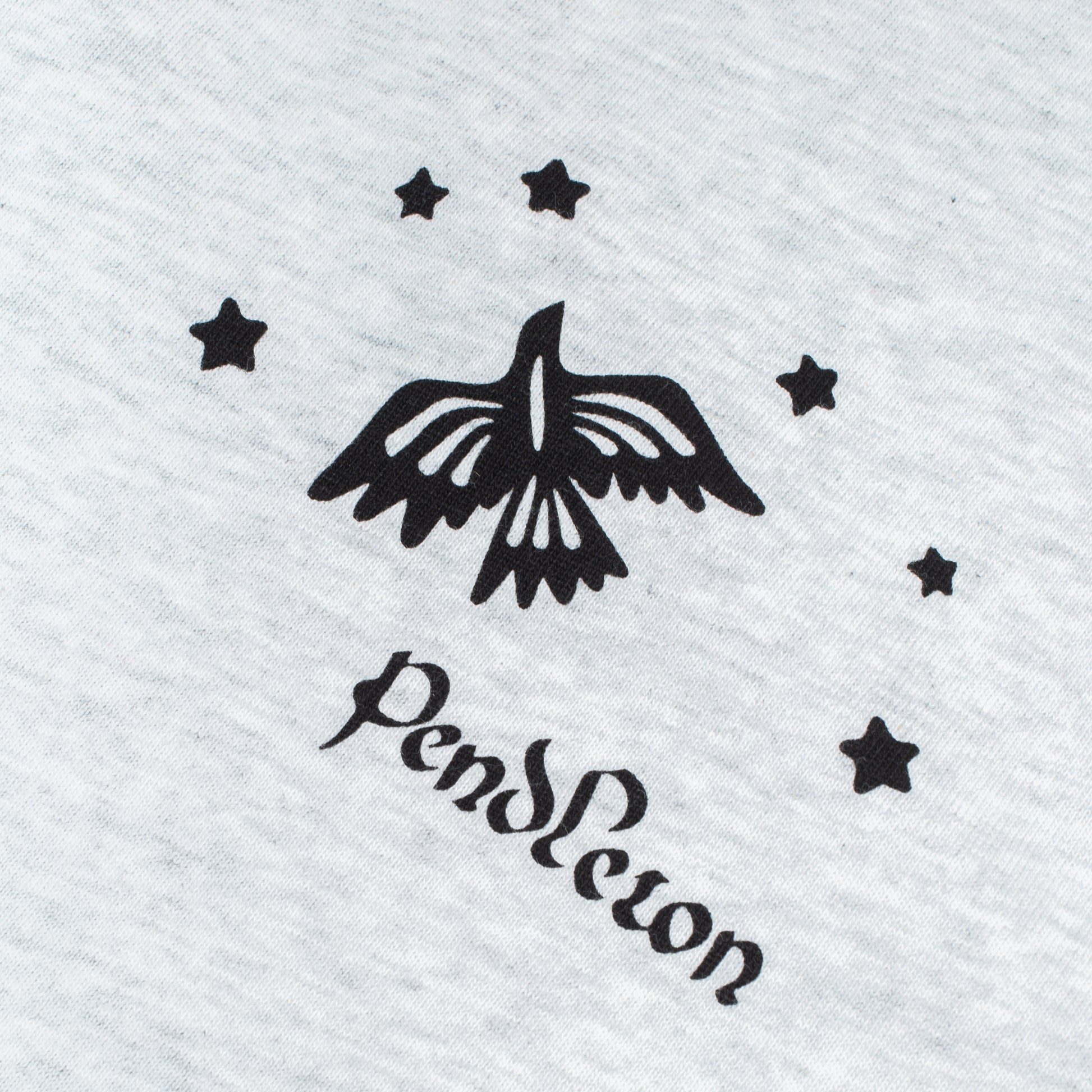 Star Bird T-Shirt - Heather Grey