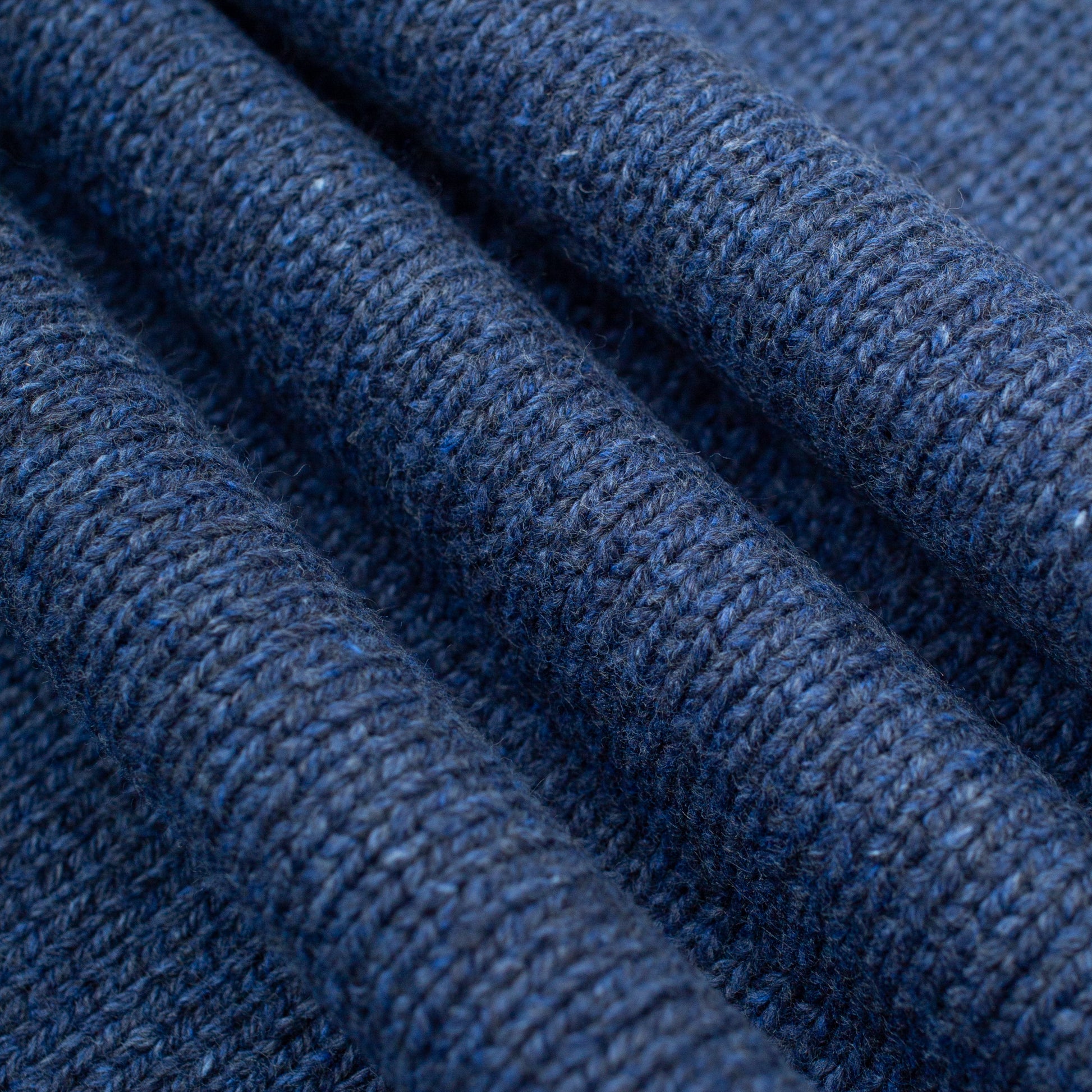 Horseshoe Knitted Sweater - Navy