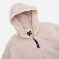 Boa Sherpa Fleece Hoodie - Ivory Harding Star