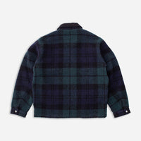 Brushed Hunting Jacket - Green / Black