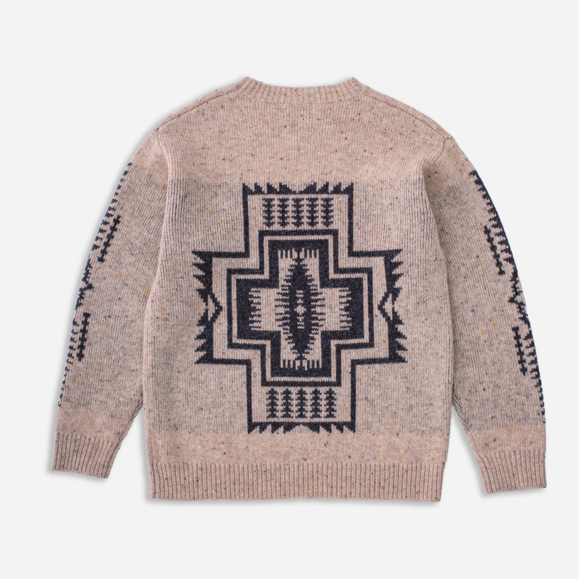 Shetland Knitted Sweater - Ivory Harding Star