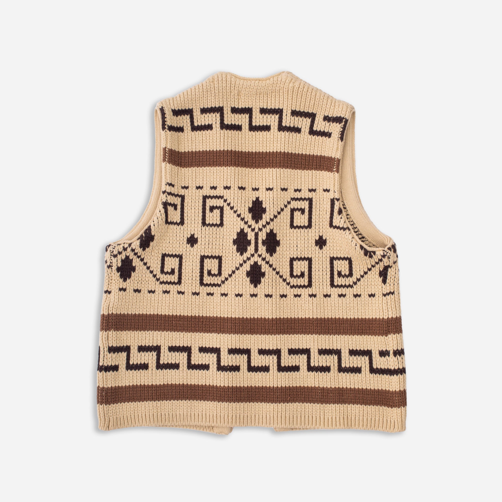 Westerley Knitted Vest - Ecru