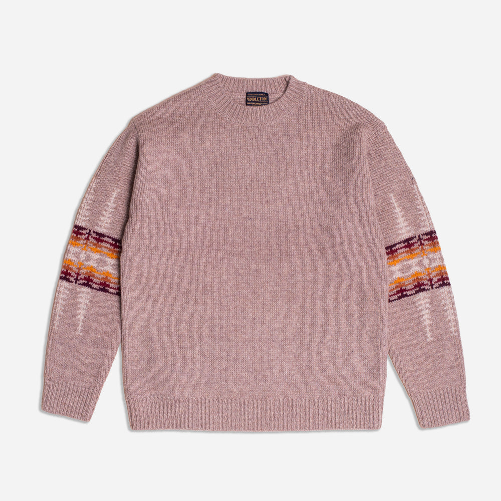 Shetland Knitted Sweater - Beige Harding