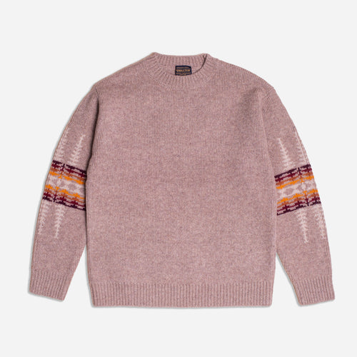 Shetland Knitted Sweater - Beige Harding