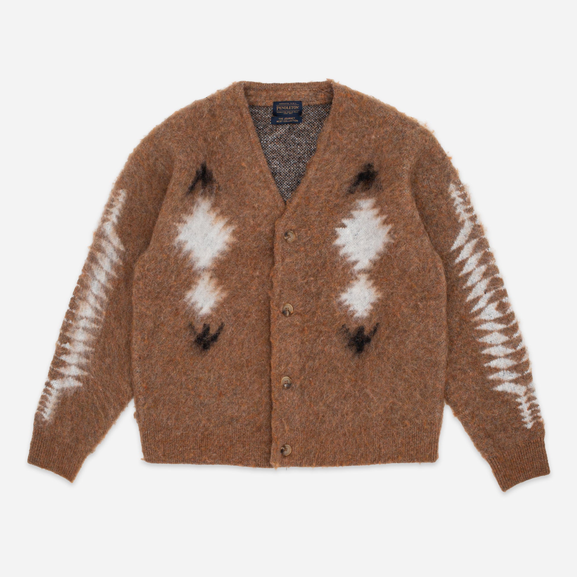 Mohair Relaxed Cardigan - Spider Rock