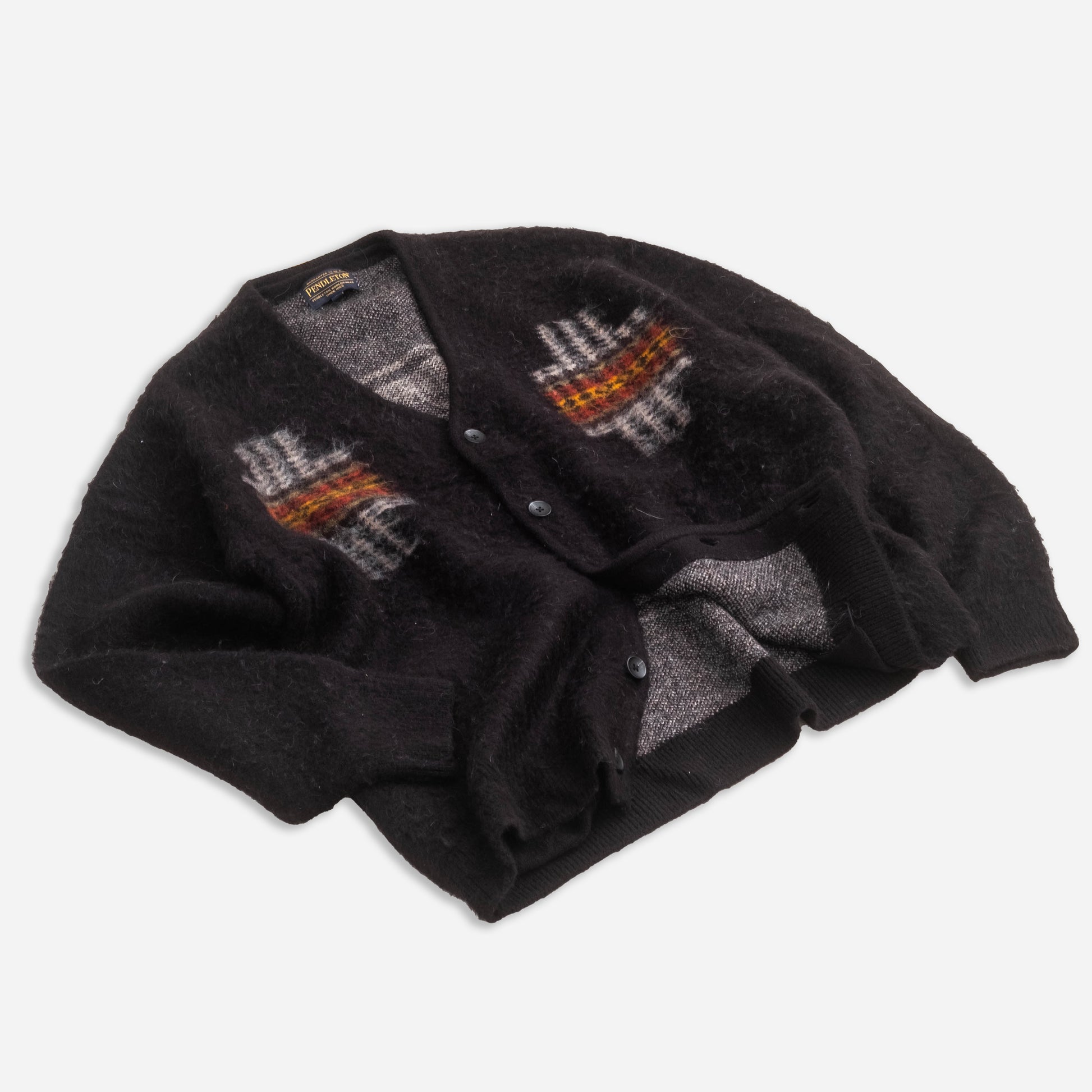 Shaggy Vintage Cardigan - Charcoal Four Corners