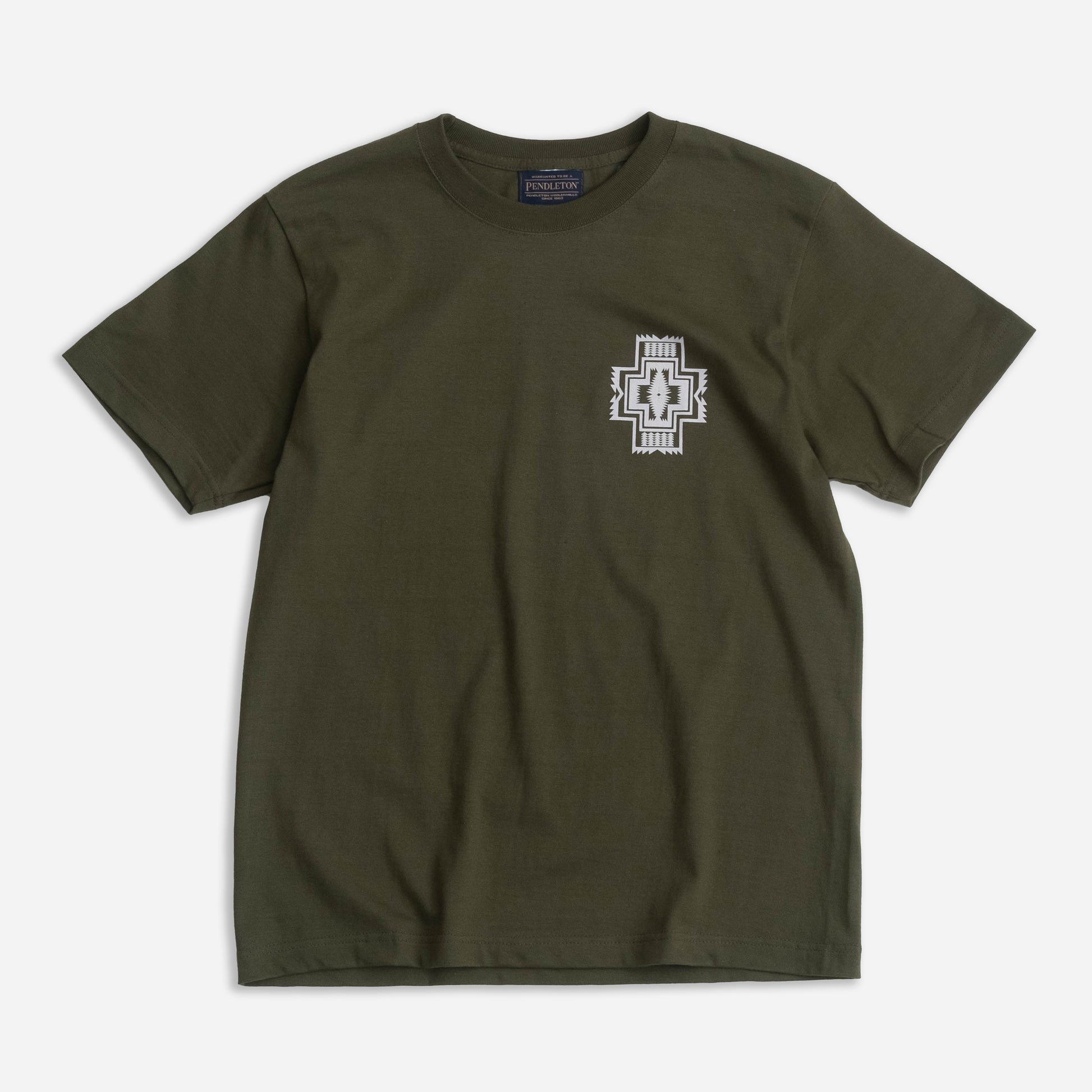 Harding Tonal Tee - Military Green