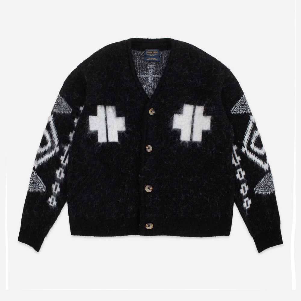 Mohair Cardigan - Los Ojos Black