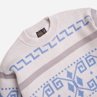 Westerley Knitted Sweater  - Light Grey