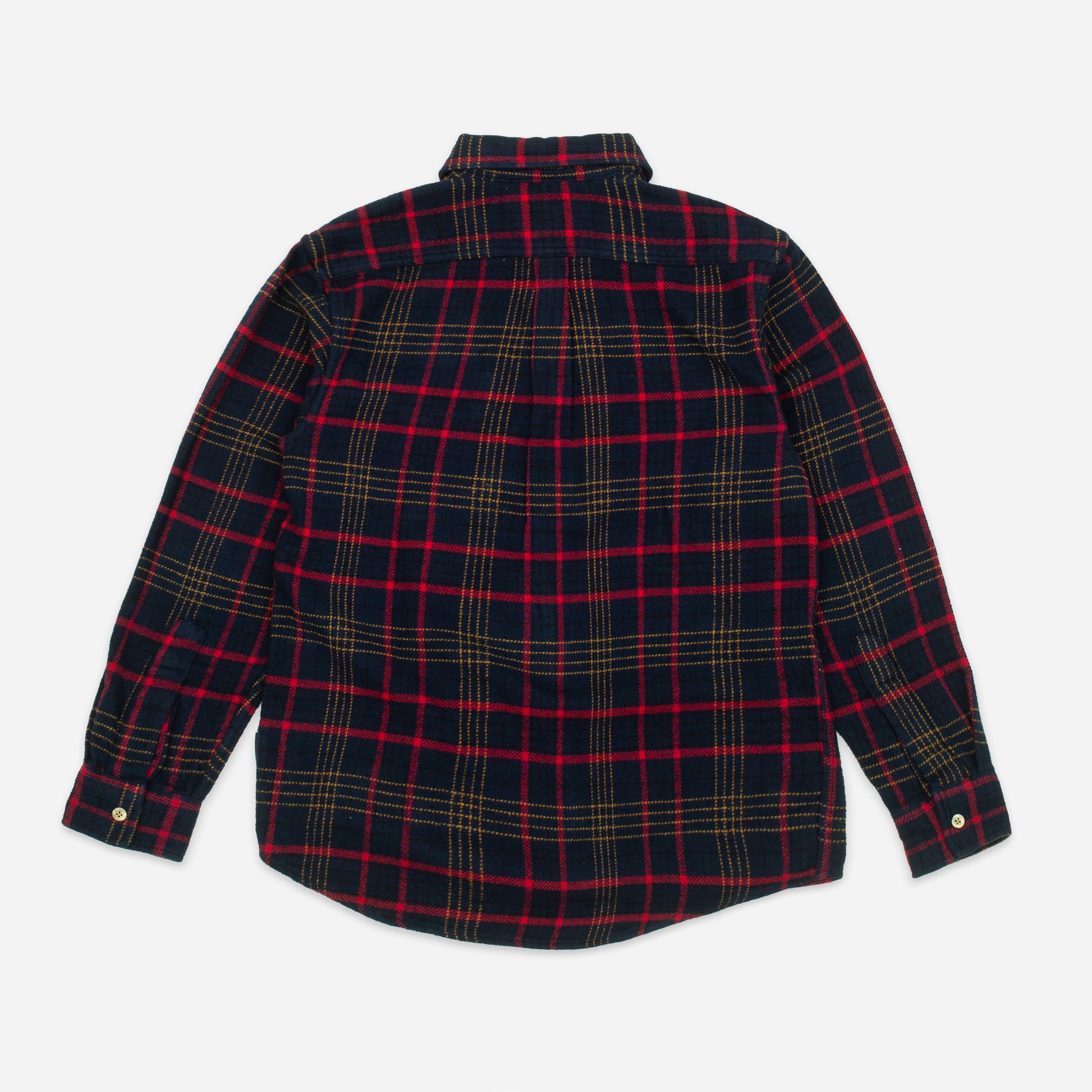 Big Pocket Check Shirt - Navy / Red