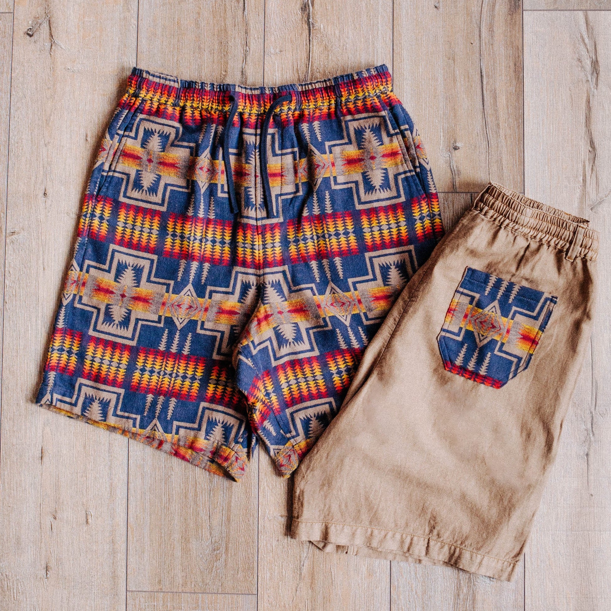 Jacquard Utility Shorts (The Harding Capsule) - Harding Print