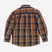 Arcadia Flannel Shirt - Black/Gold Multi Plaid