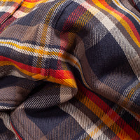 Arcadia Flannel Shirt - Black/Gold Multi Plaid