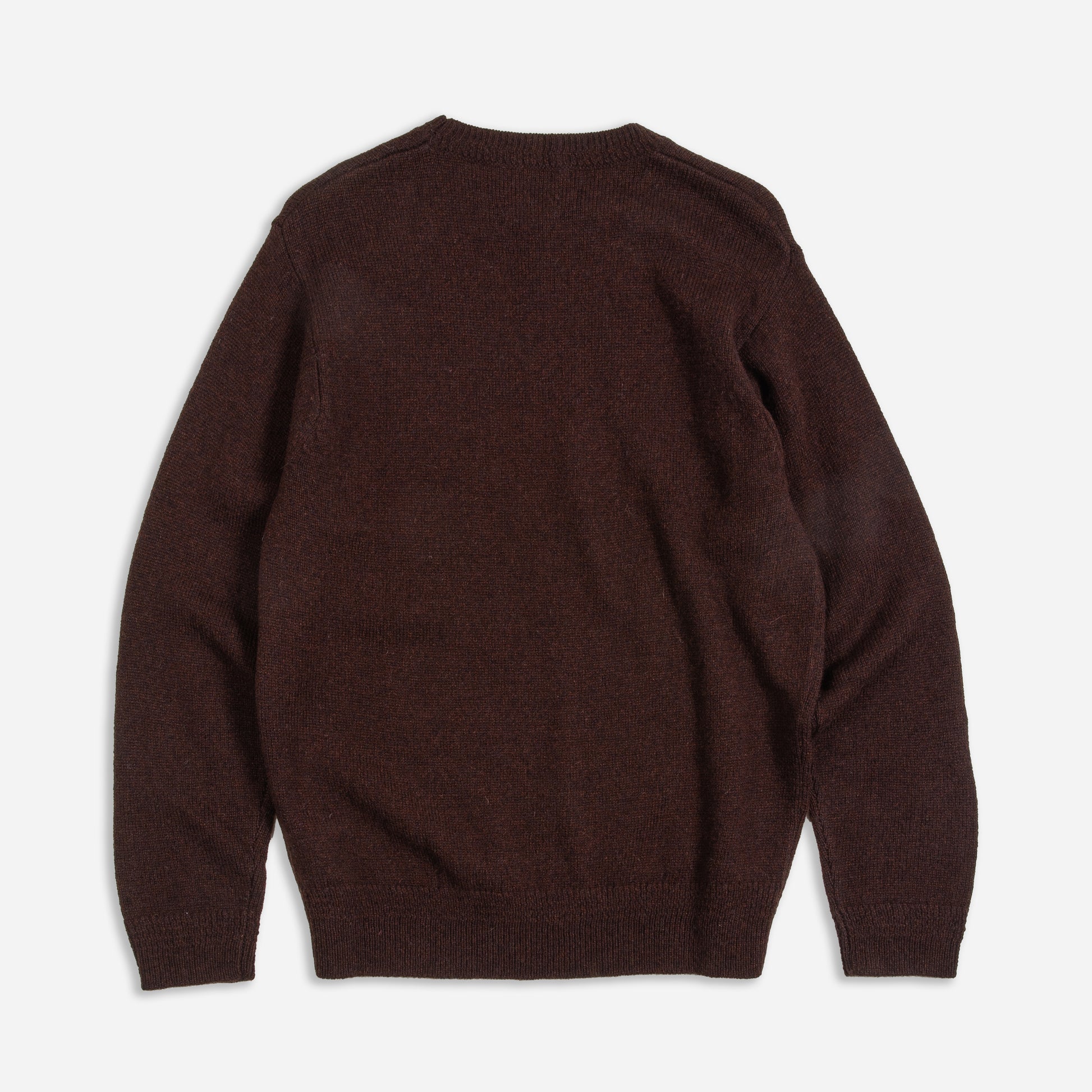 Wool Crew - Espresso Heather