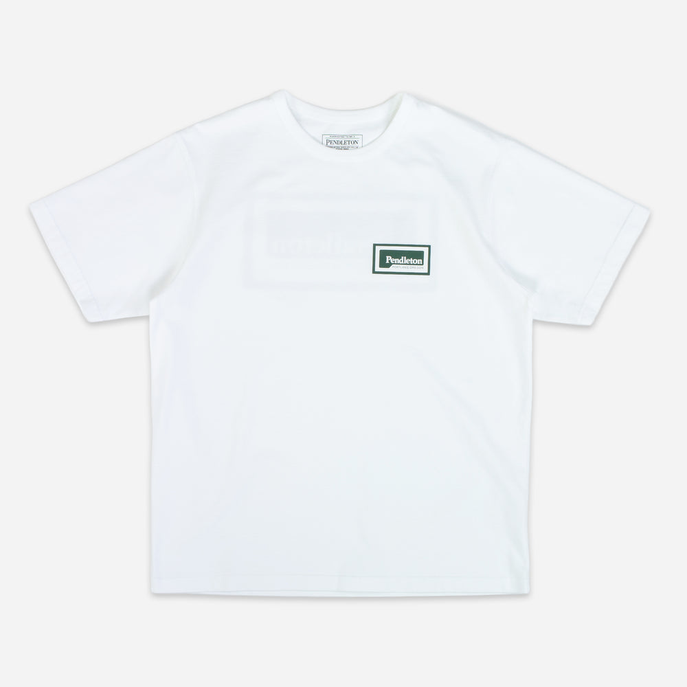 Patch Graphic T-Shirt - Bright White