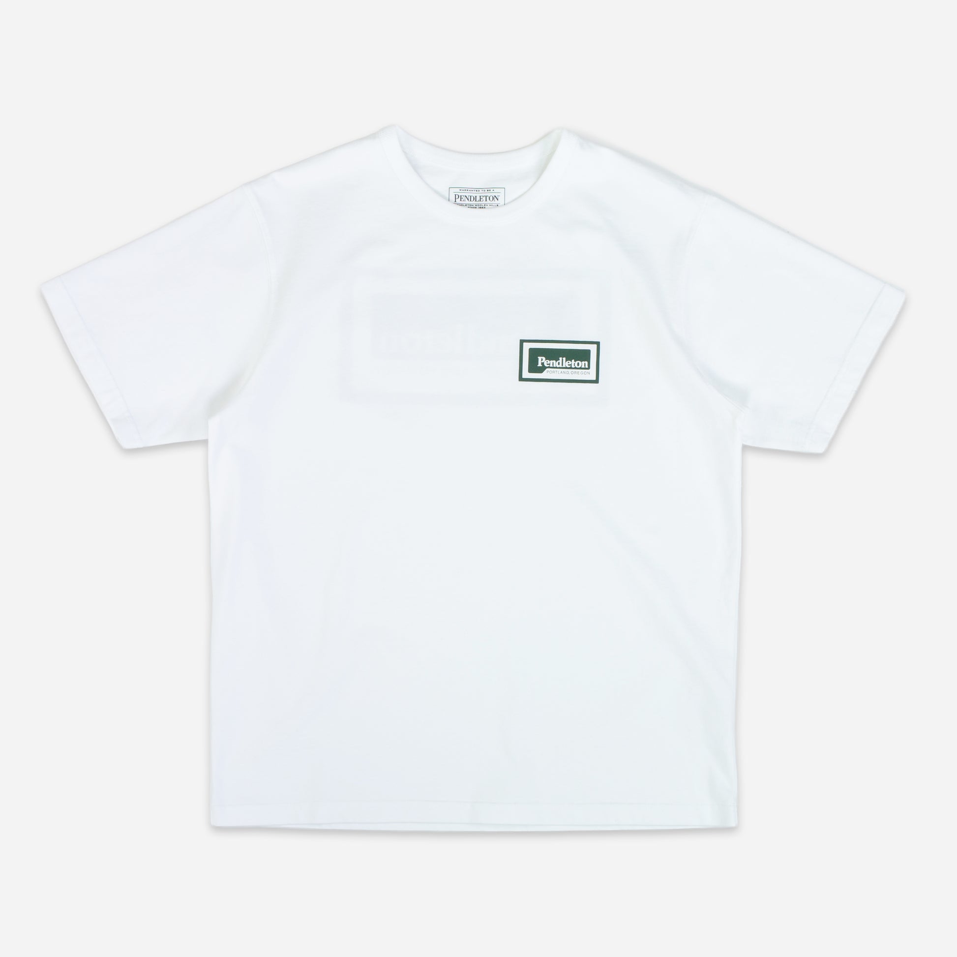 Patch Graphic T-Shirt - Bright White