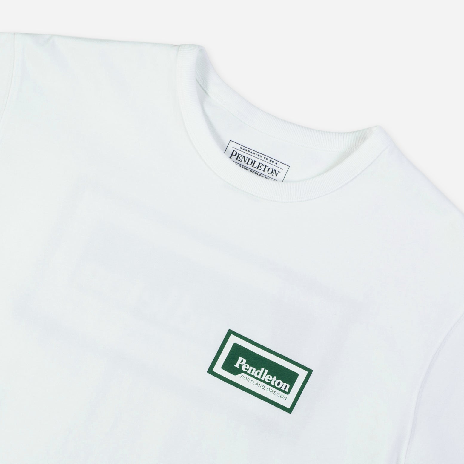 Patch Graphic T-Shirt - Bright White