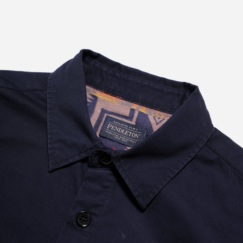 Patchwork Explorer Shirt (The Harding Capsule)  - Navy/Harding