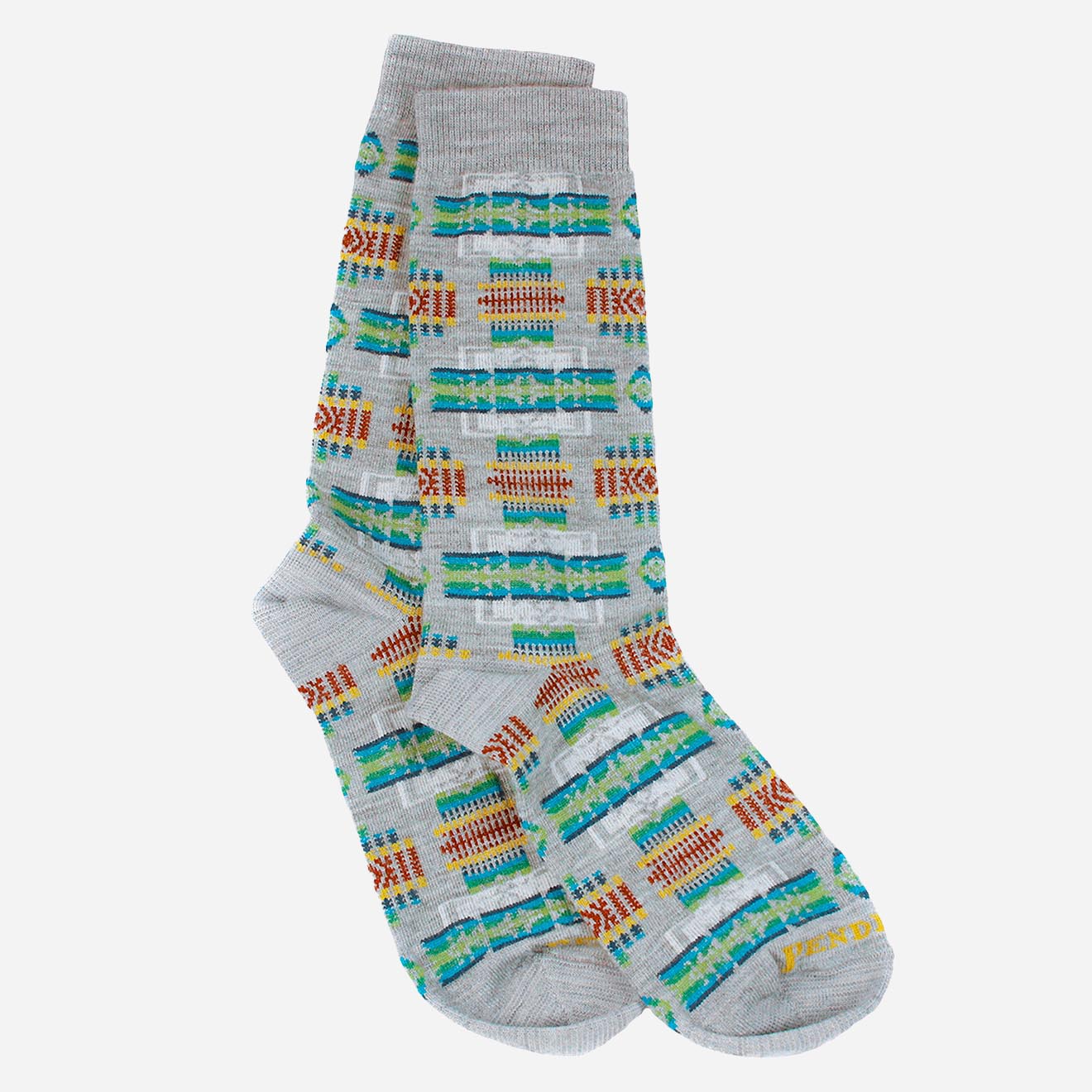 Chaussettes Chief Joseph en laine mérinos - Gris