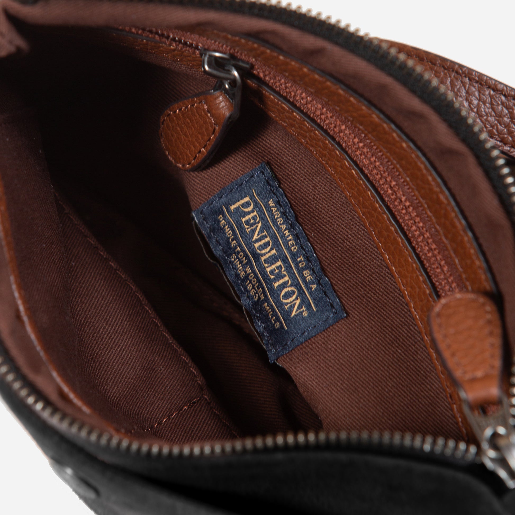 Suede Sling Bag - Black