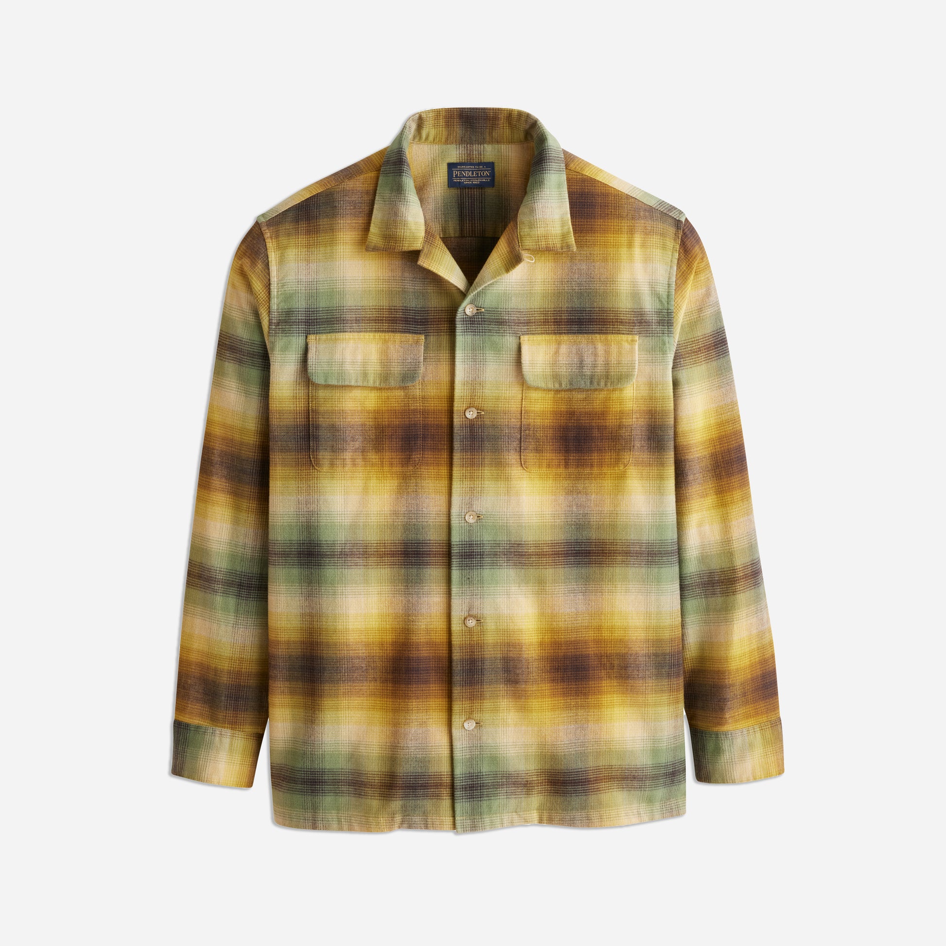 Baja Board Shirt - Bronze / Brown / Green Ombre