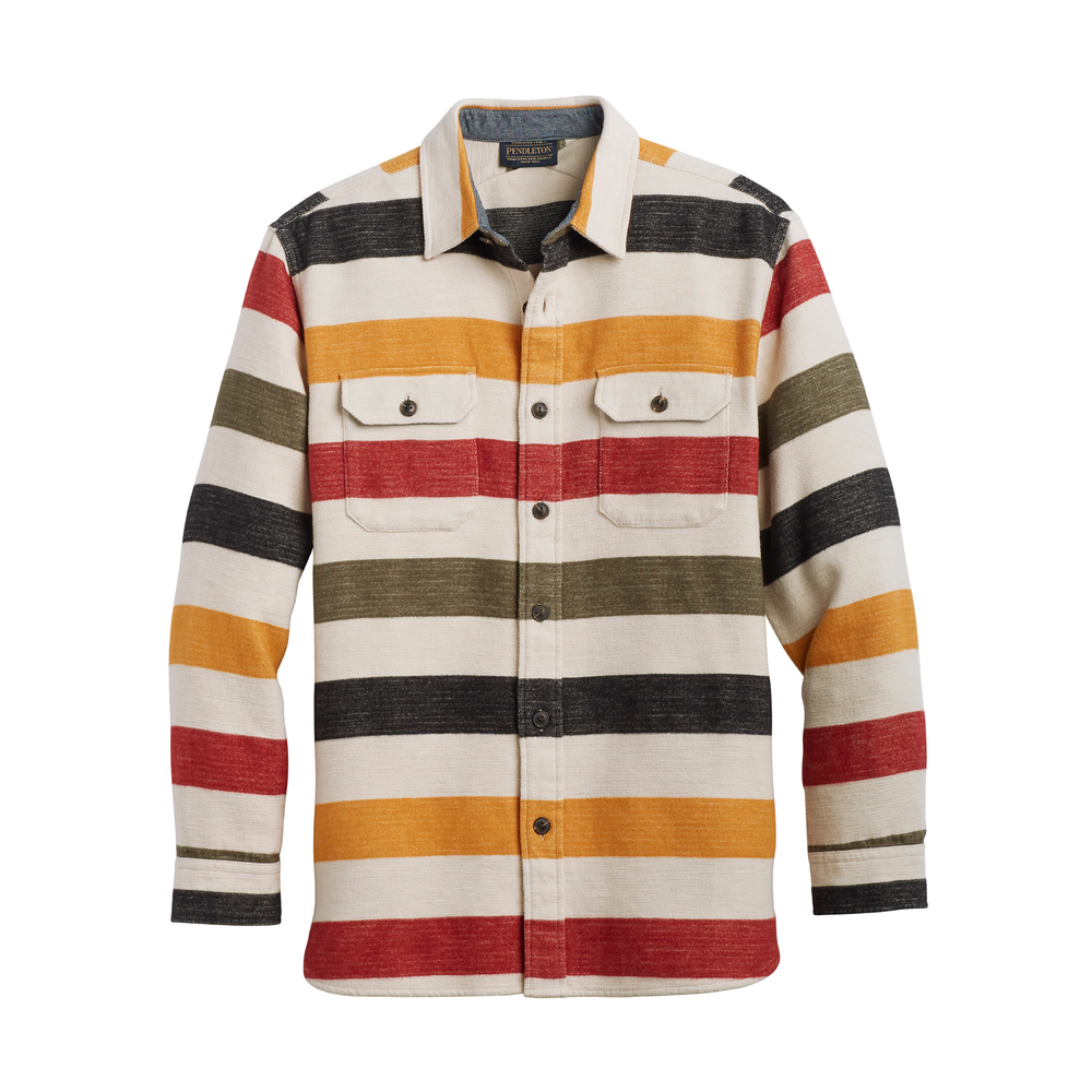 Driftwood Shirt - Glacier Stripe