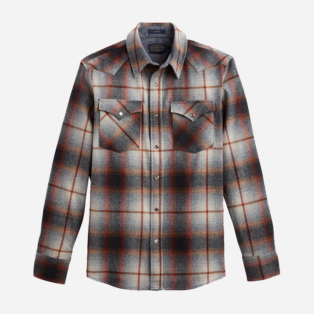 Canyon Shirt - Copper/Grey Ombre