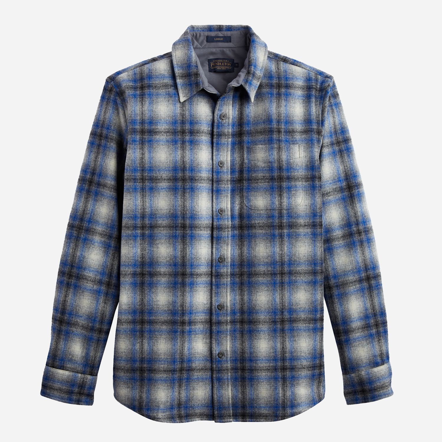 Lodge Shirt - Grey/Blue Ombre