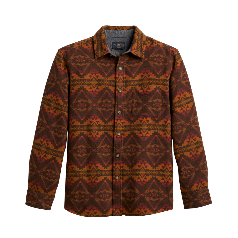 Marshall Chamois Shirt - Alto Mesa Rust/Ochre