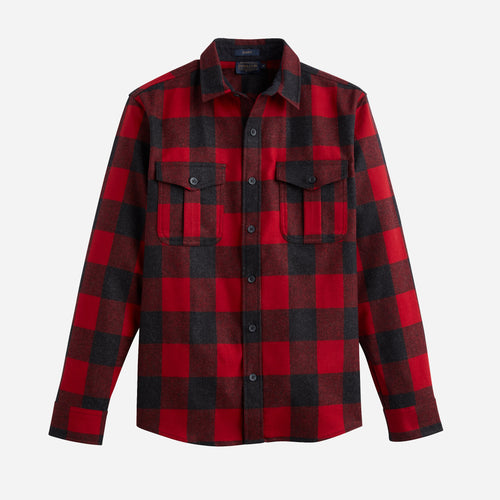 Chemise Scout - Rouge / Oxford Buffalo Check