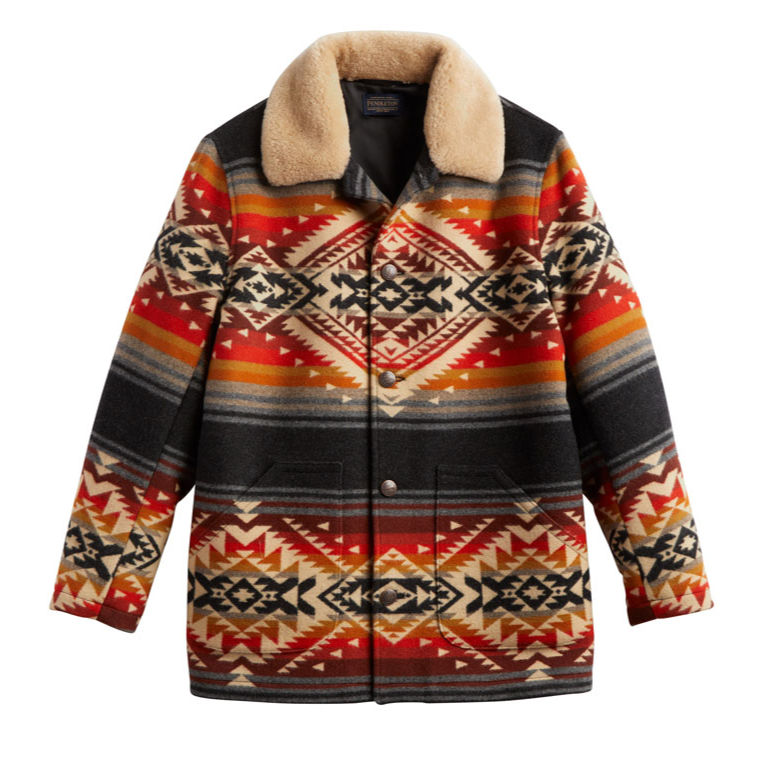 Red pendleton best sale coat