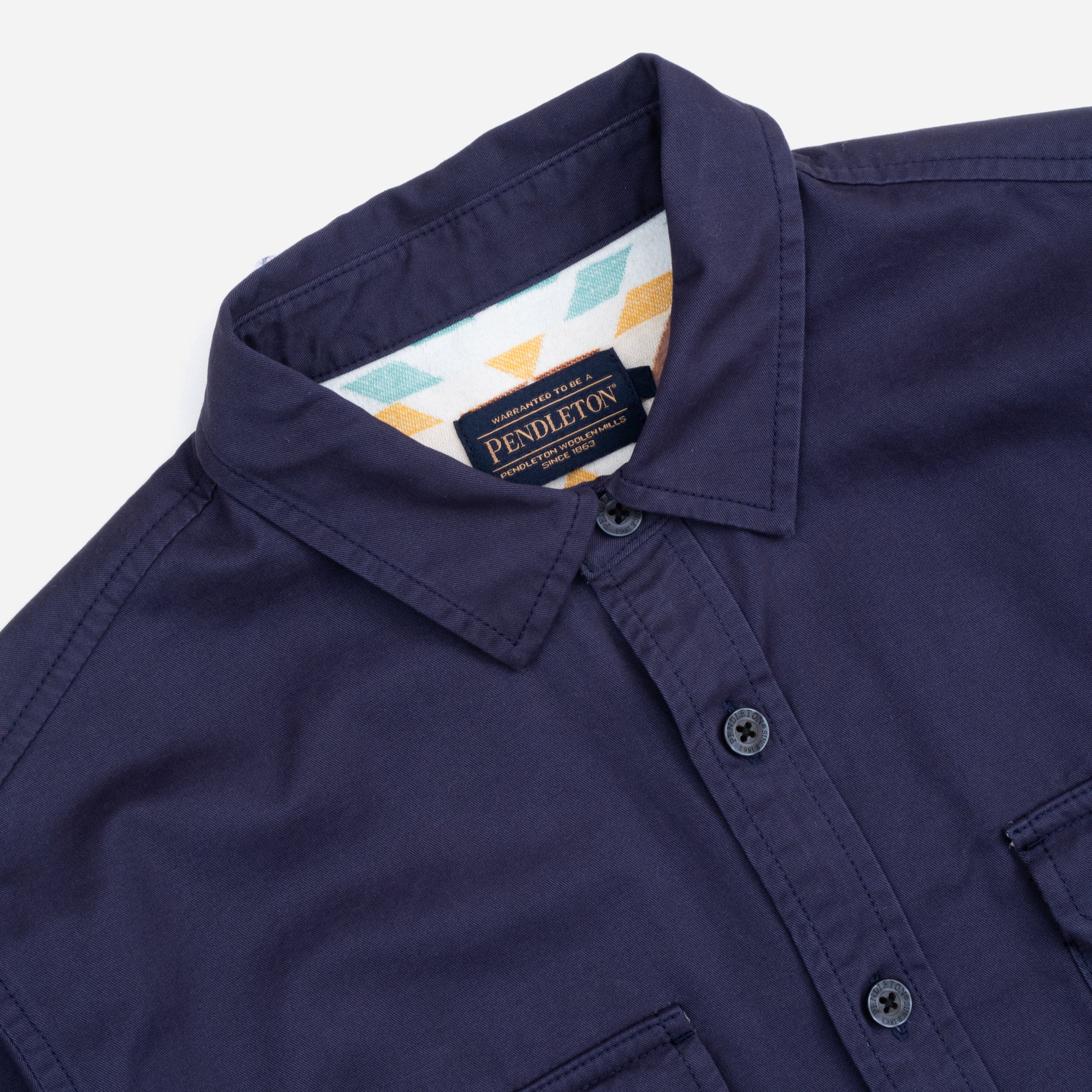 Explorer Twill Shirt - Navy/Rancho Arroyo