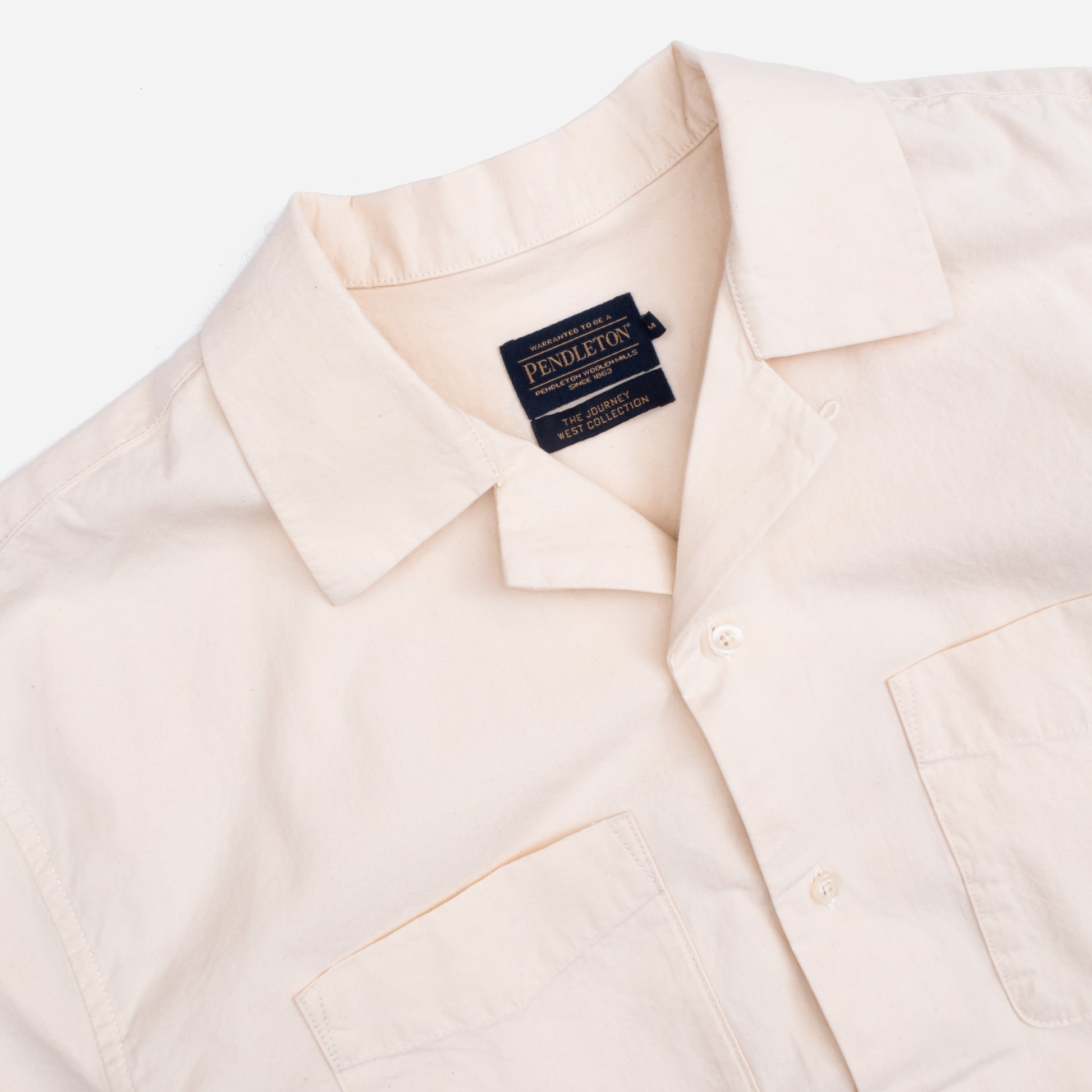 Camp Collar Shirt - Bone/Fire Legend