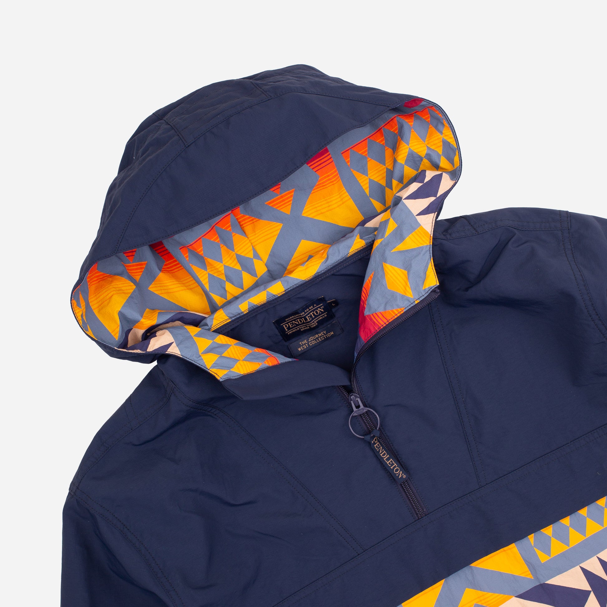 Popover Anorak - Navy/Fire Legend