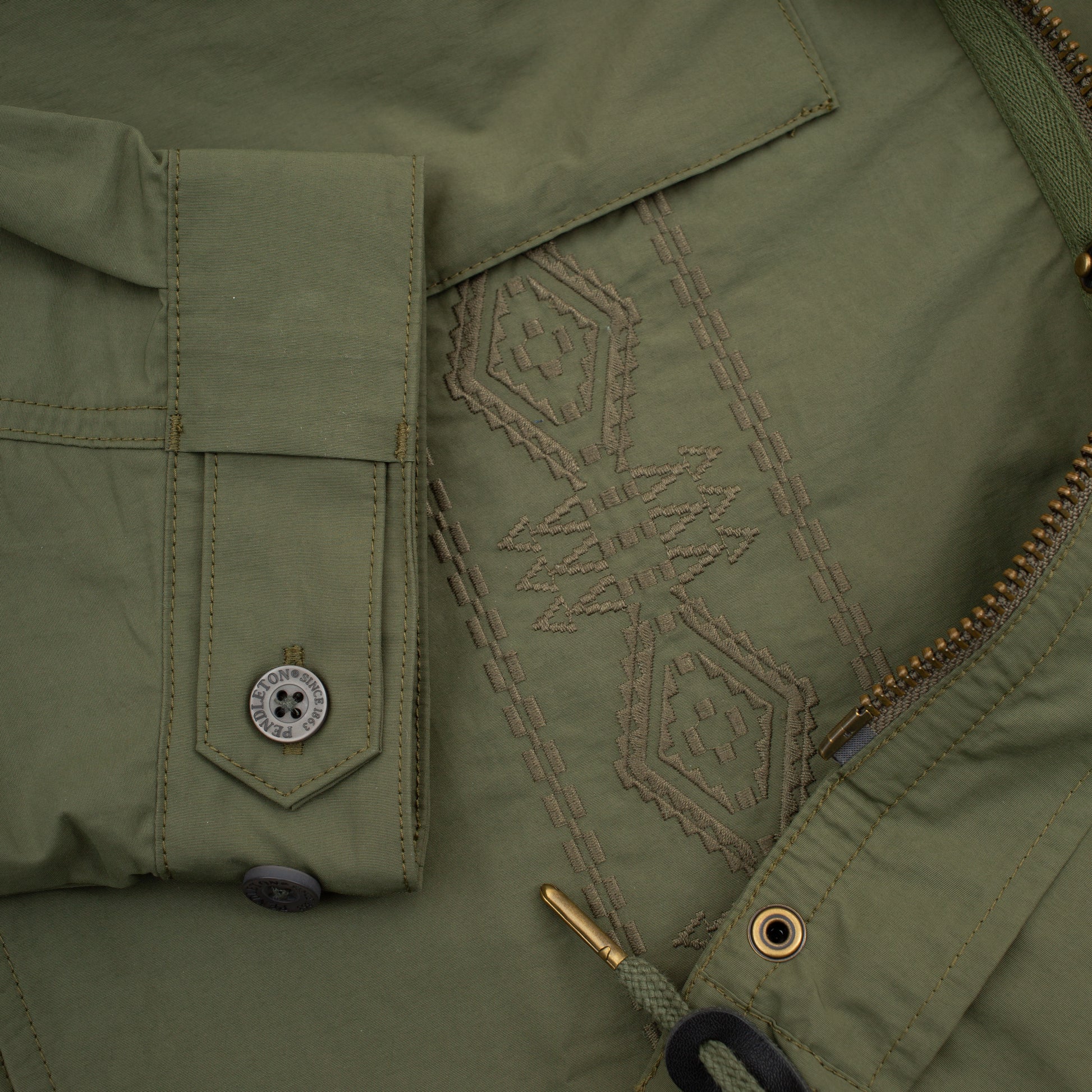 Parachute Parka Jacket - Olive