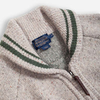 Salmon Falls Zip Sweater - Oatmeal