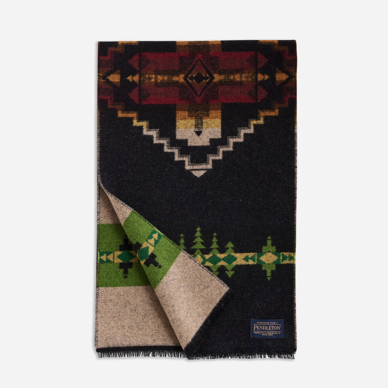 Jacquard Scarf - 4 Corners