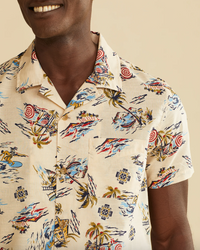 Aloha Shirt - Sand Palms