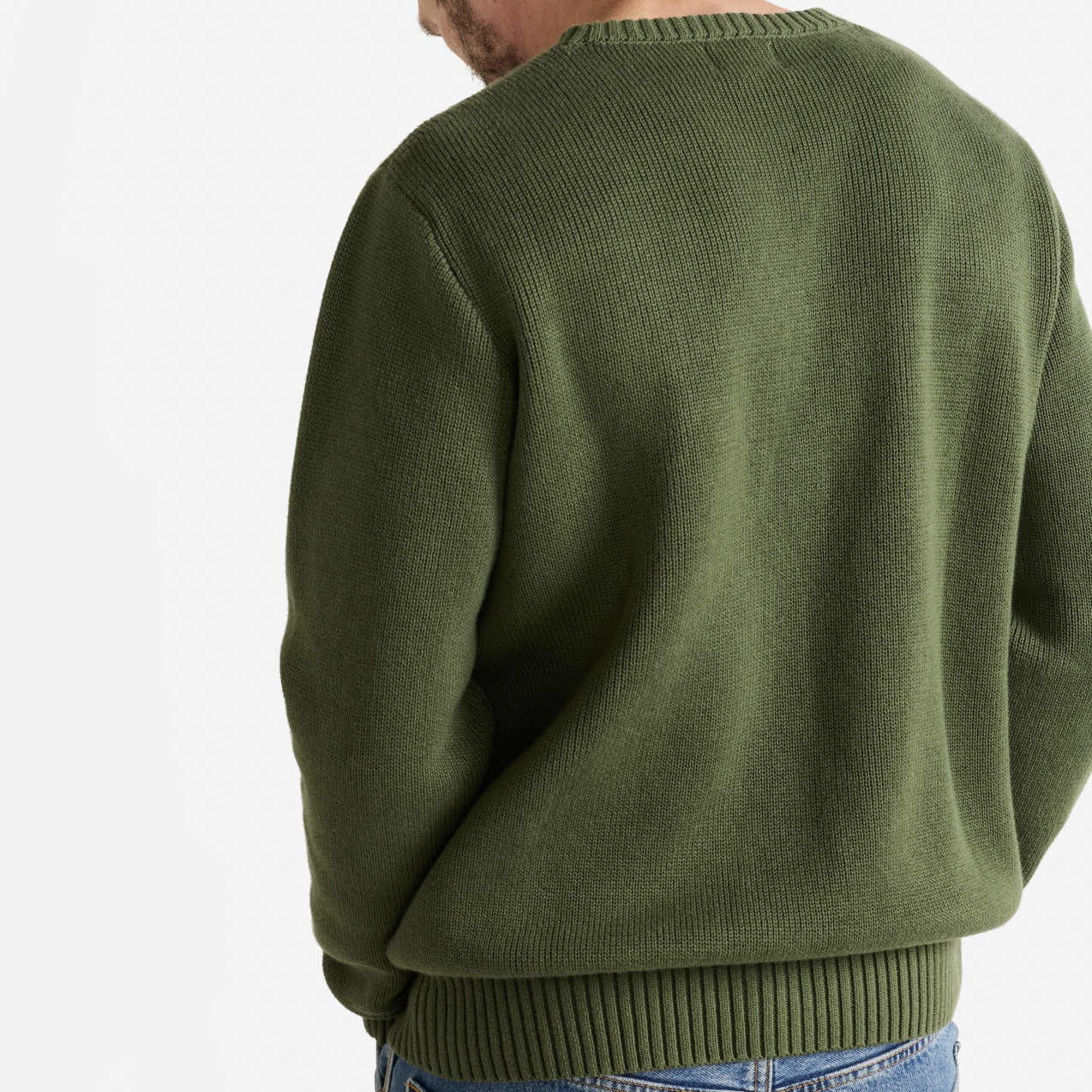 Lake Crew Sweater - Green