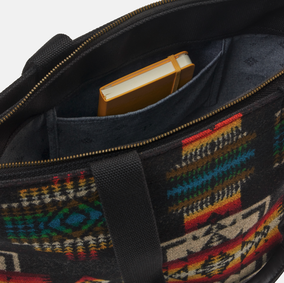 City Zip Tote - Chief Joseph Black